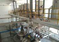 El PLC controla la cadena de producción del detergente líquido para la industria química