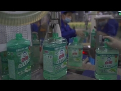 Máquina para la fabricación de detergentes líquidos para productos de limpieza líquidos