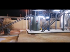 Equipo de producción de silicato sódico de alta velocidad Método húmedo 10 toneladas / día