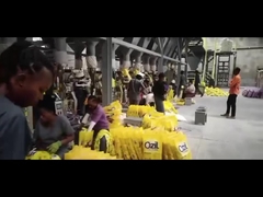 Línea de producción de mezcla de polvo de lavado, mezclador de polvo de detergente