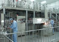 El PLC controla la cadena de producción del detergente líquido, máquina detergente de la fabricación de jabón