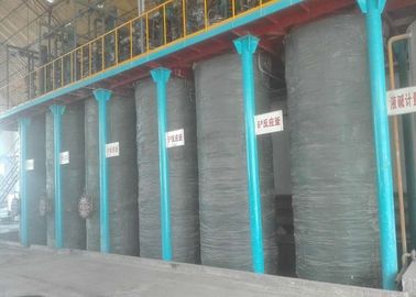 Operación simple líquida auto del proceso mojado de la maquinaria de la planta del silicato de sodio