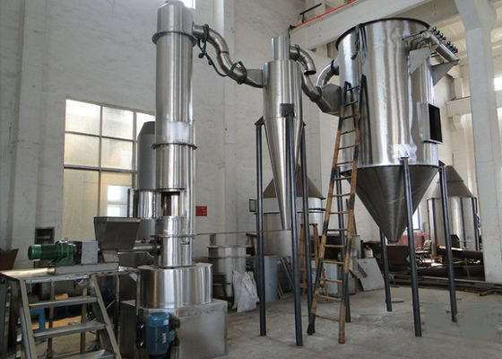 High Speed Industrial Flash Dryer , Kaolin Rotary Flash Dryer OEM Service